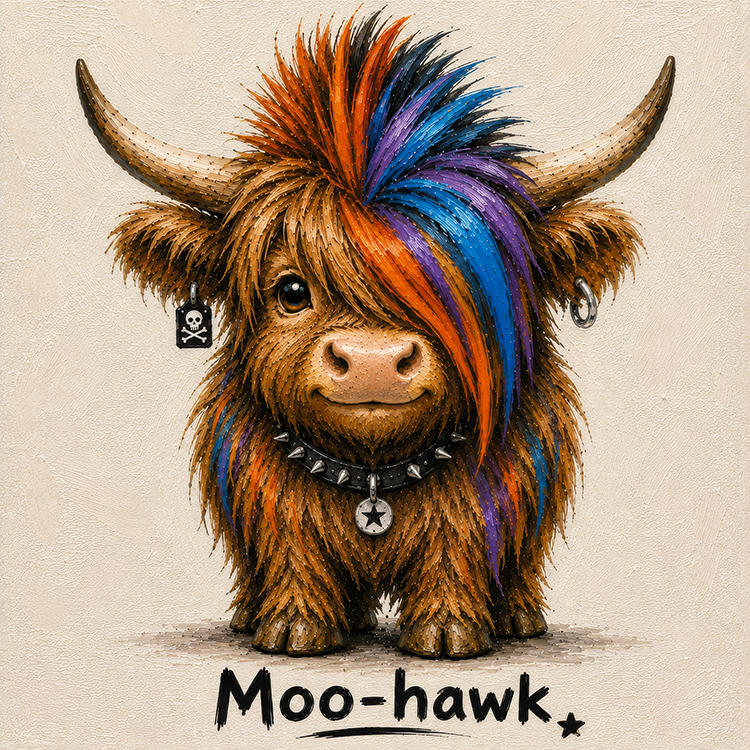 "Moo-Hawk"