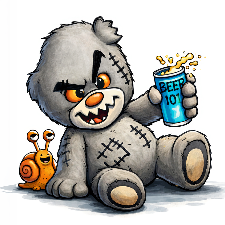 "Scratty Ted Says Cheers"