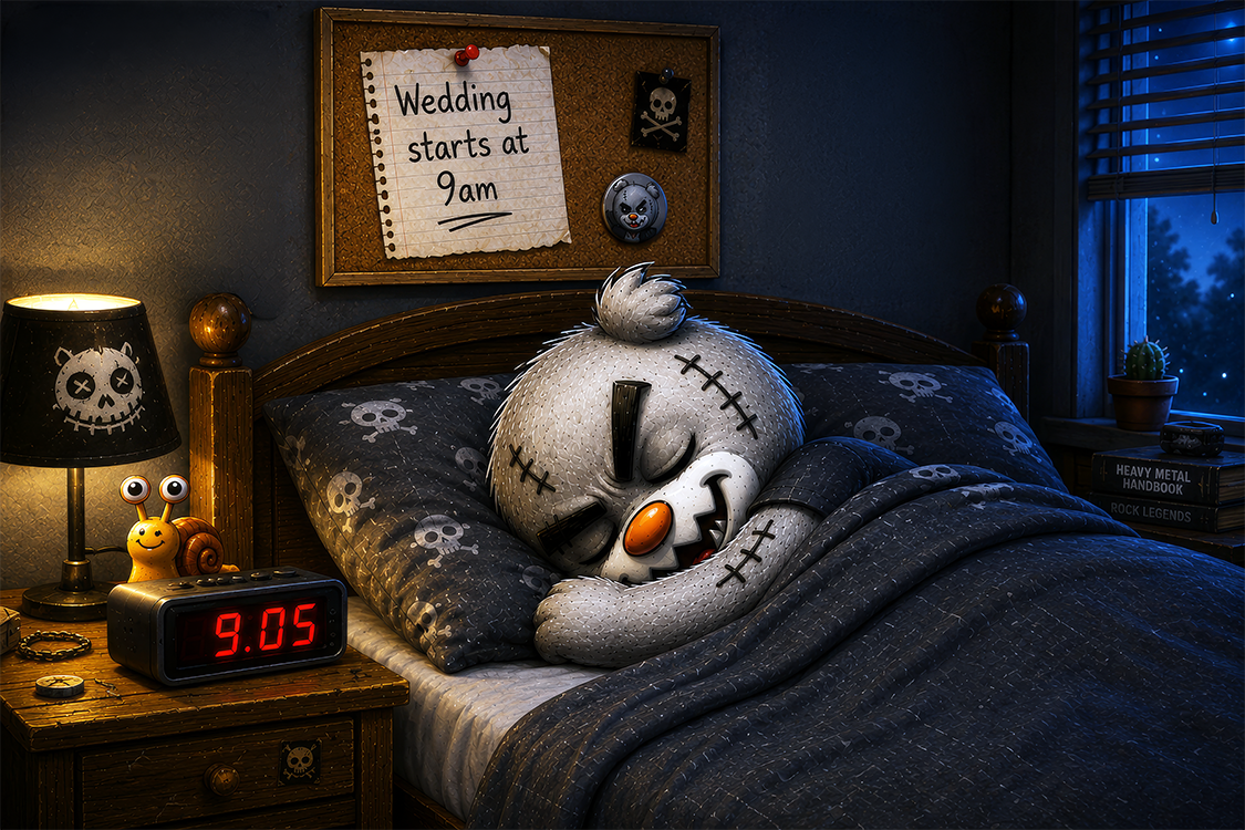 "Scratty Ted's Nice Little Lie In"