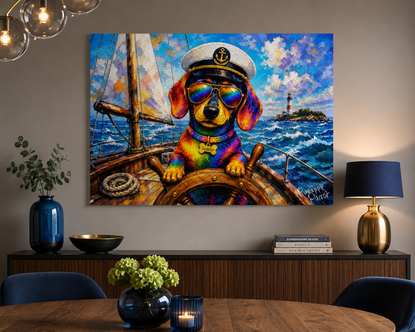 "Captain Bobby" - Poster Print (Various Sizes Available)