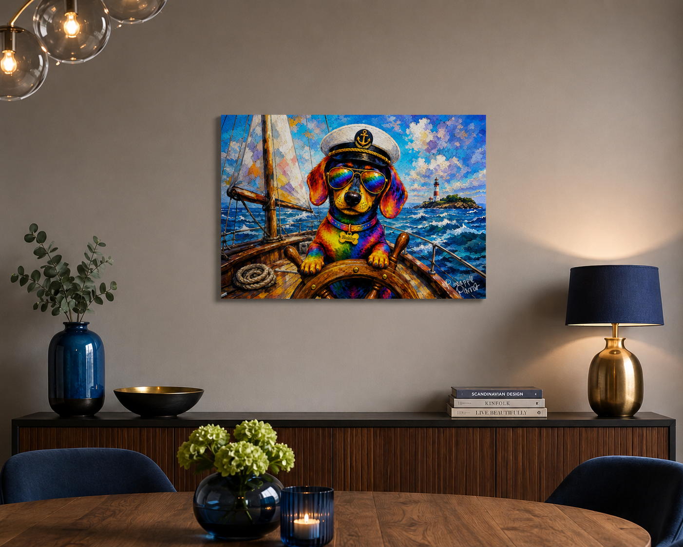 "Captain Bobby" - Poster Print (Various Sizes Available)