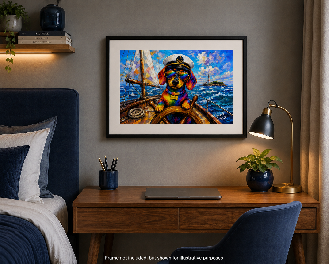 "Captain Bobby" - Small-Form Giclee Print (A4 and A3)