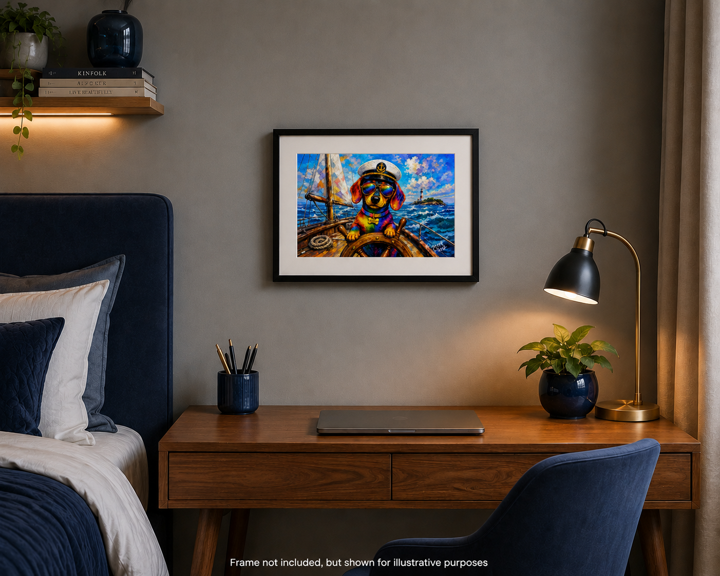 "Captain Bobby" - Small-Form Giclee Print (A4 and A3)