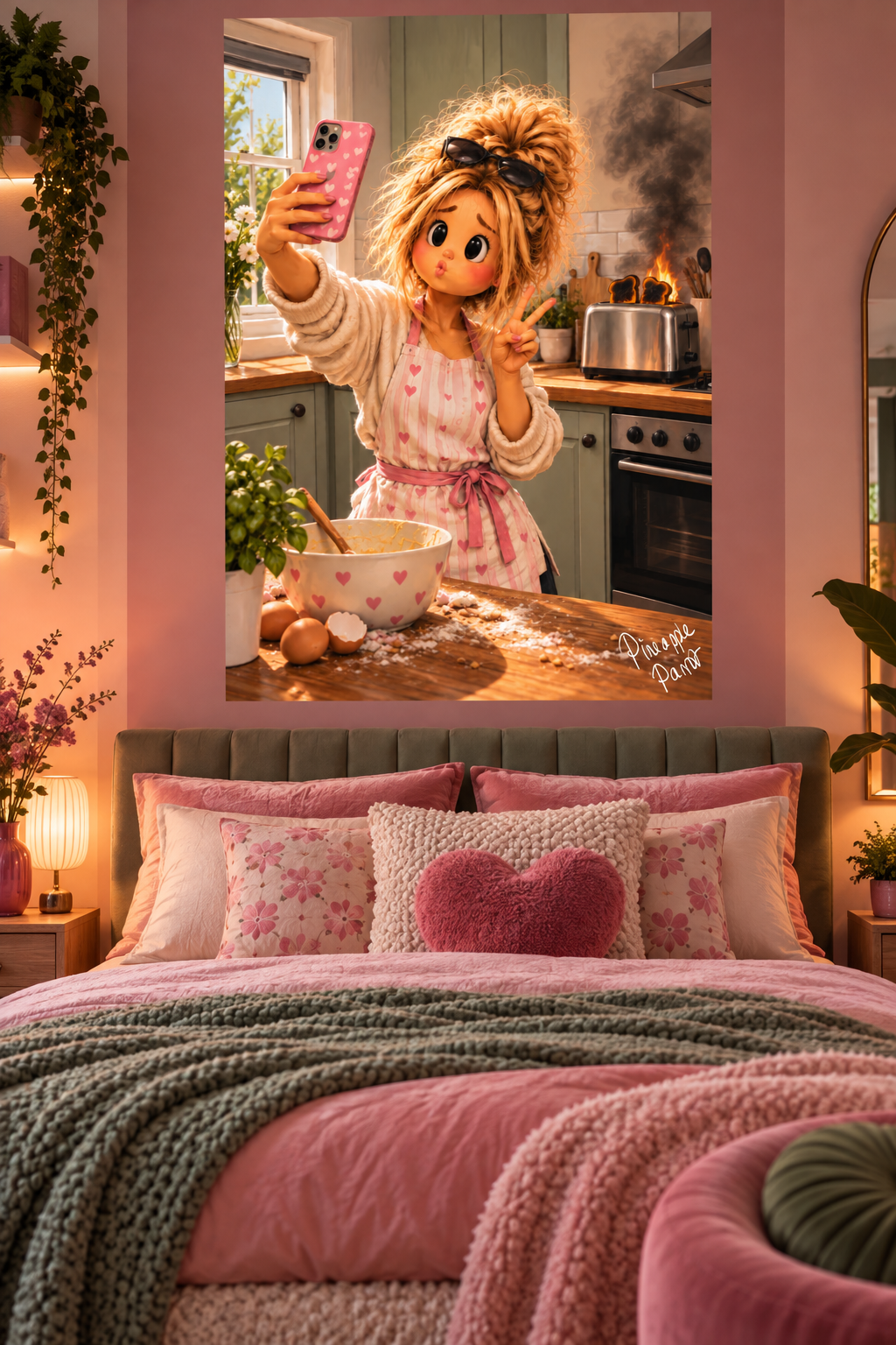 "Daisy Deene: Selfie Time!" - Poster Print (Various Sizes Available)