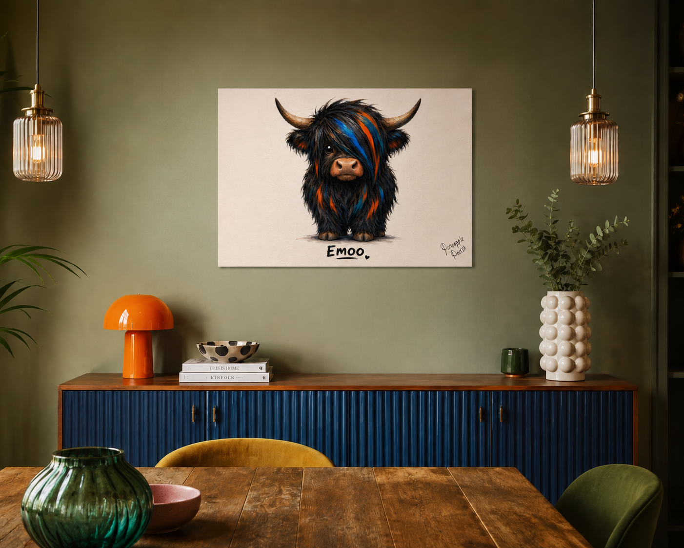 "Emoo" - Poster Print (Various Sizes Available)