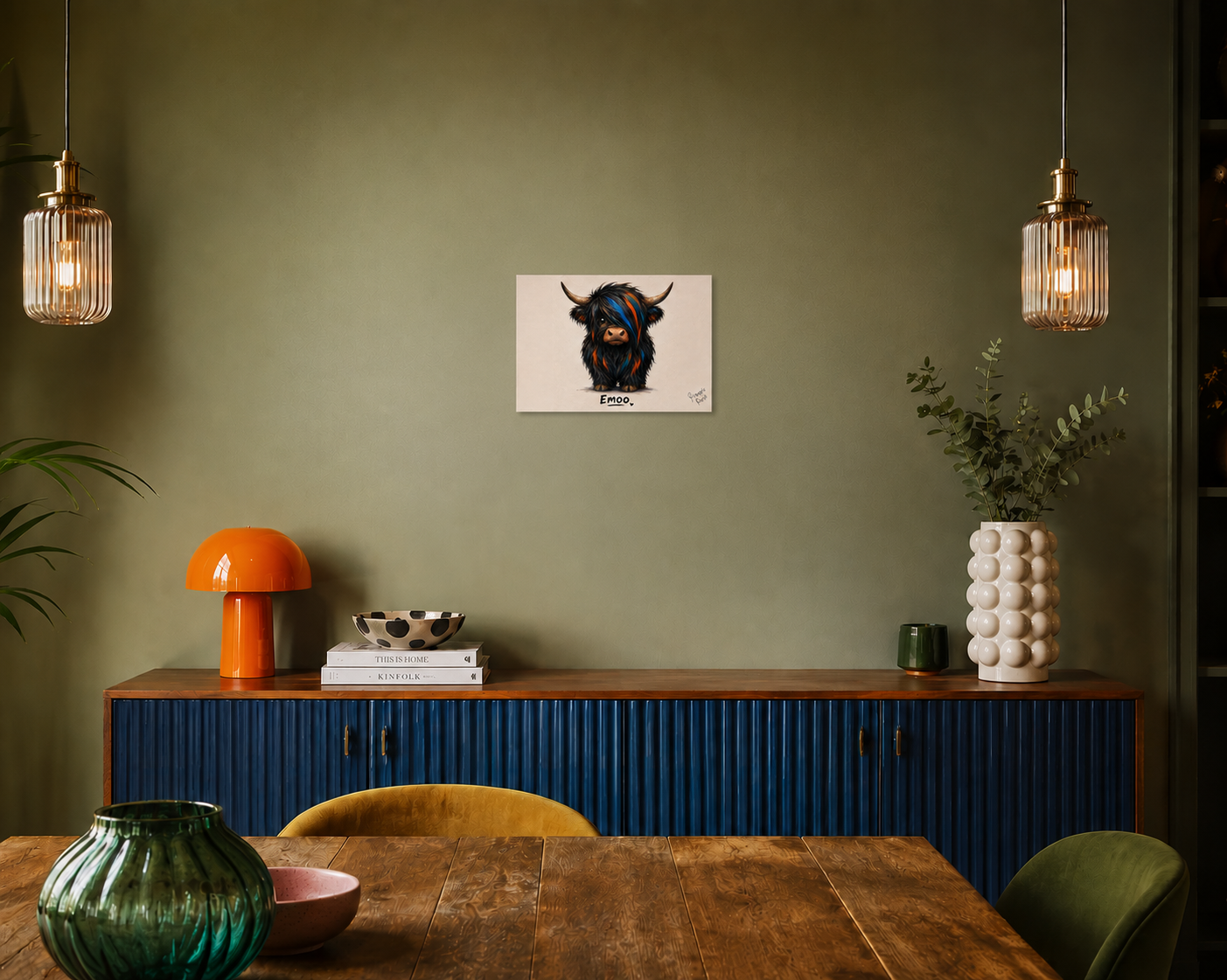 "Emoo" - Poster Print (Various Sizes Available)