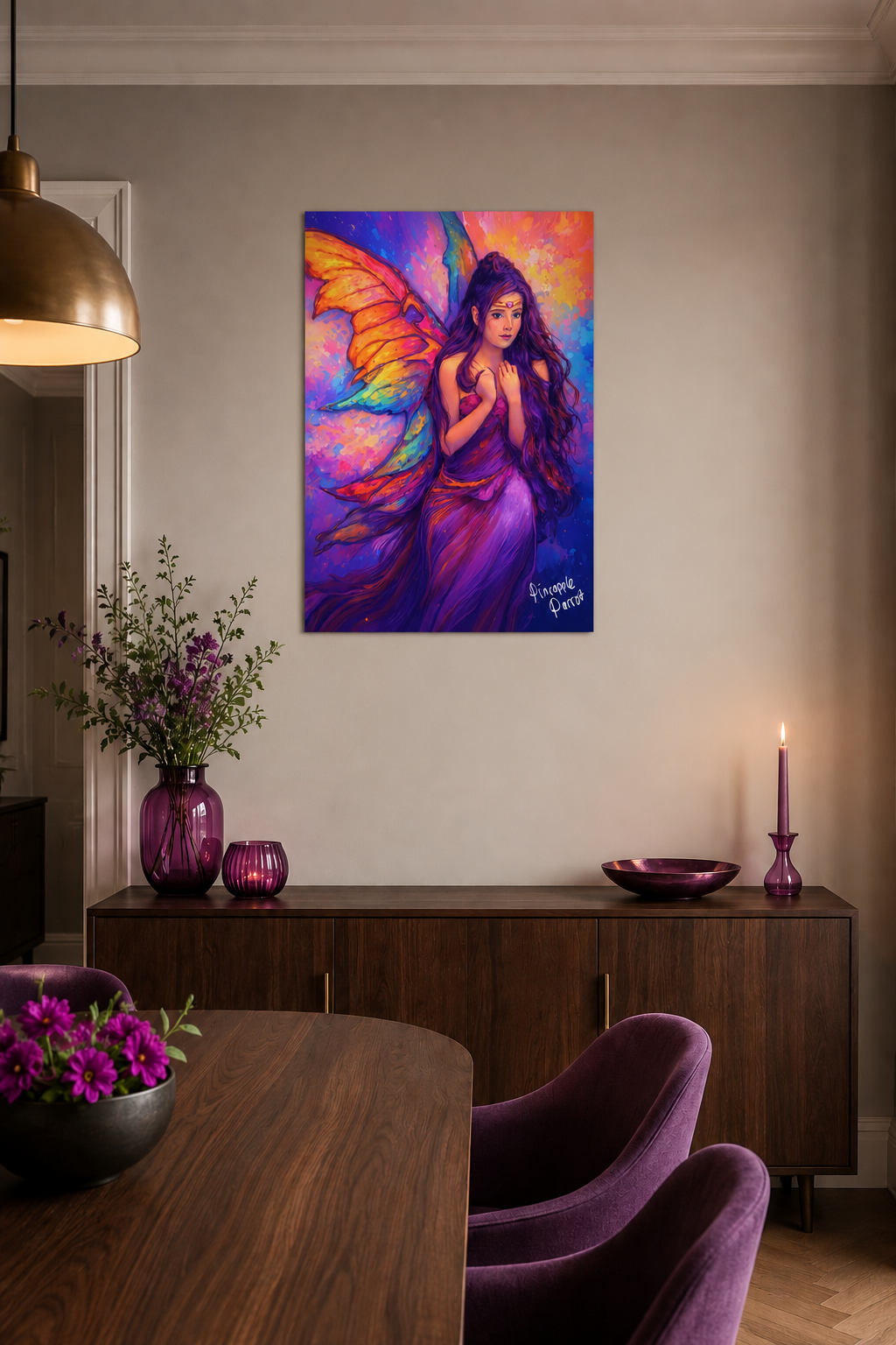 "Fairies Live Among Us - Anatola" - Poster Print (Various Sizes Available)