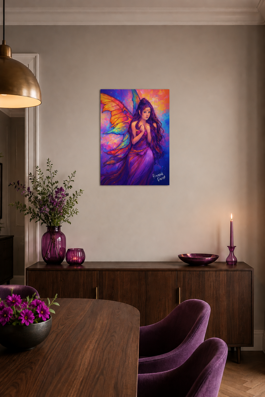 "Fairies Live Among Us - Anatola" - Poster Print (Various Sizes Available)