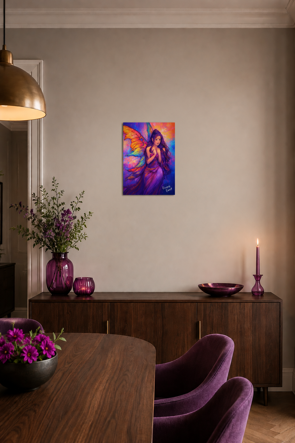 "Fairies Live Among Us - Anatola" - Poster Print (Various Sizes Available)