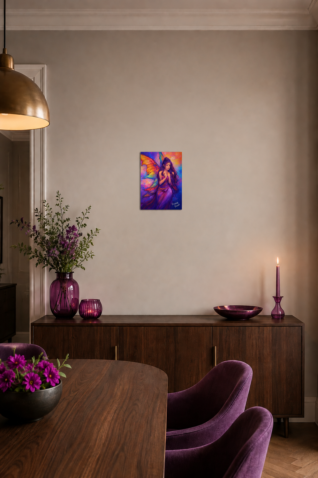 "Fairies Live Among Us - Anatola" - Poster Print (Various Sizes Available)