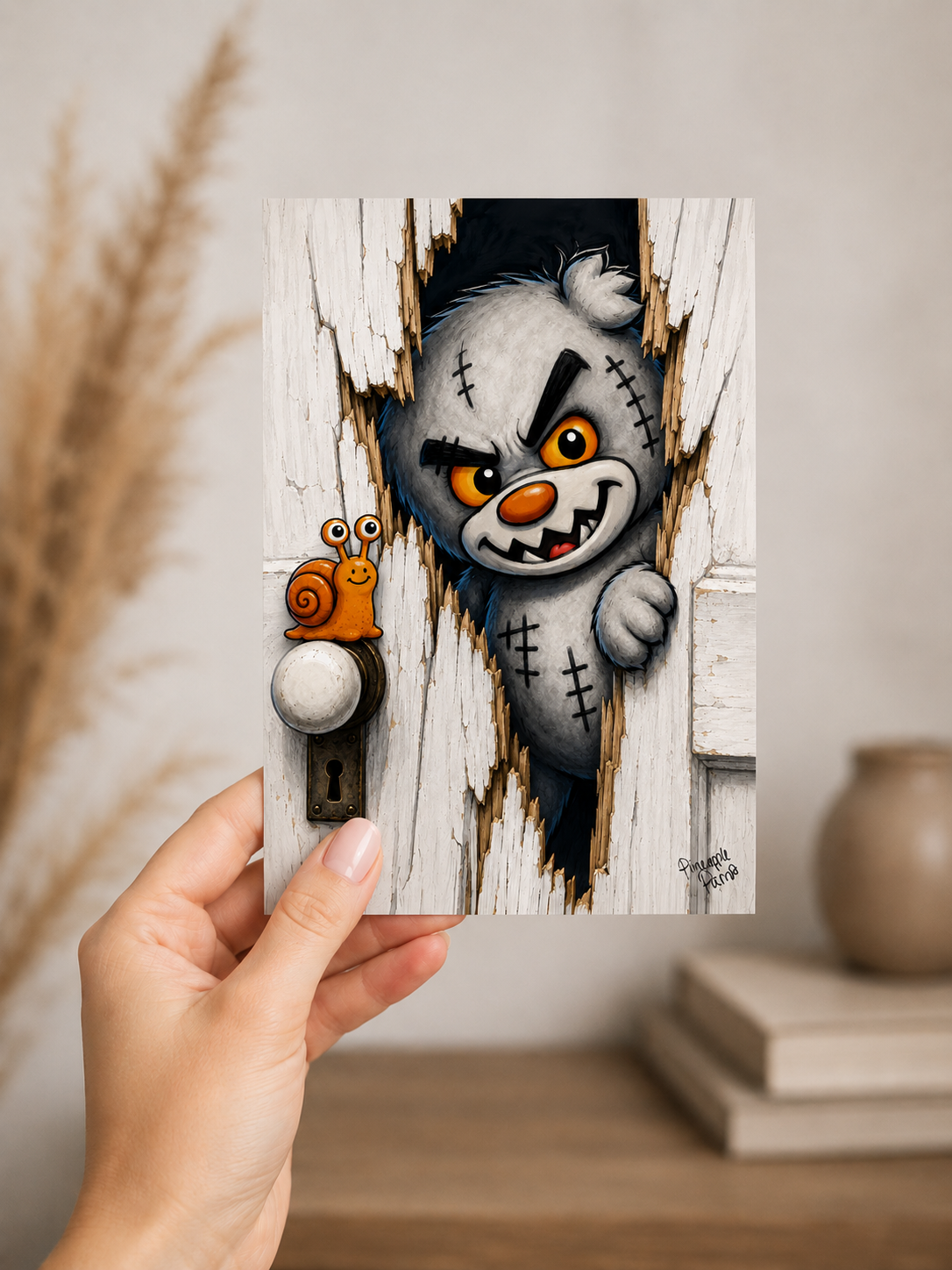 "Heeere's Scratty!" - Postcard-Style Print (A6 and A5)