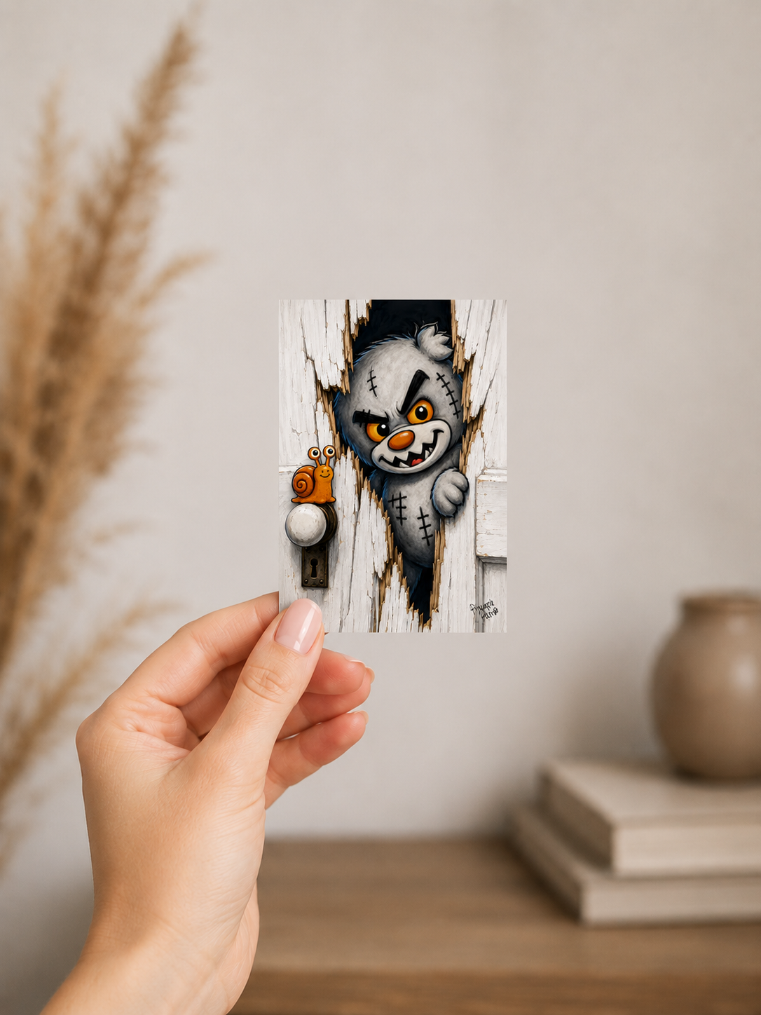 "Heeere's Scratty!" - Postcard-Style Print (A6 and A5)