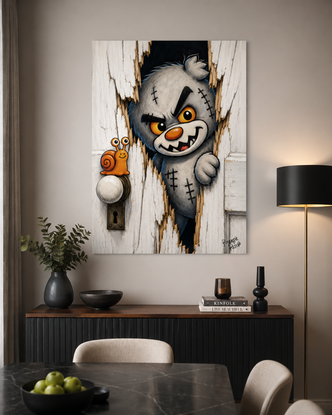 "Heeere's Scratty!" - Poster Print (Various Sizes Available)