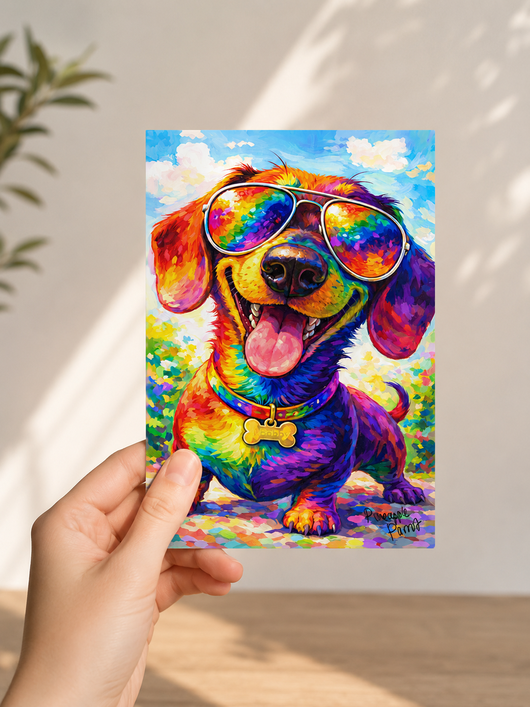 "Hello Bobby!" - Postcard-Style Print (A6 and A5)