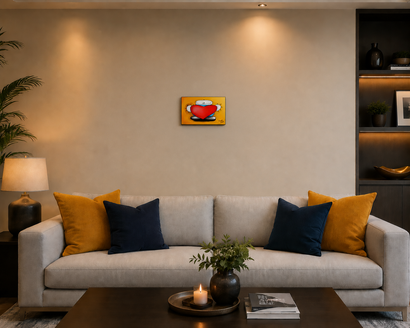 "I Love You THIS Much!" - Landscape Canvas Print (Various Sizes Available)