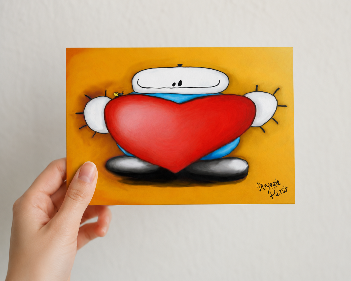 "I Love You THIS Much!" - Postcard-Style Print (A6 and A5)