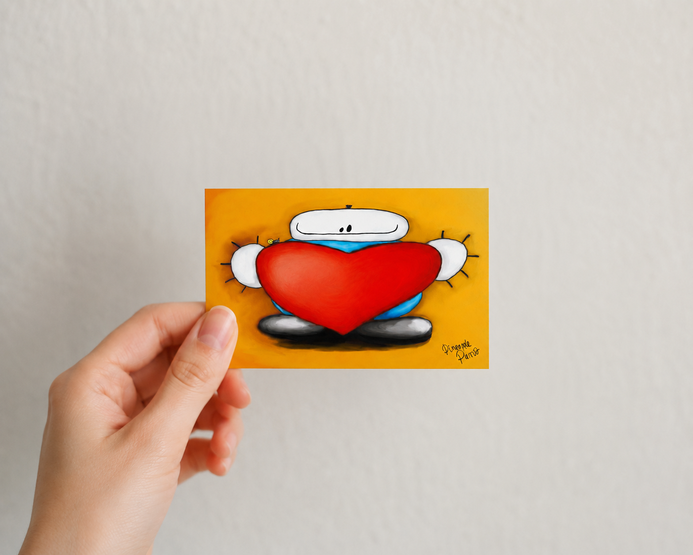 "I Love You THIS Much!" - Postcard-Style Print (A6 and A5)