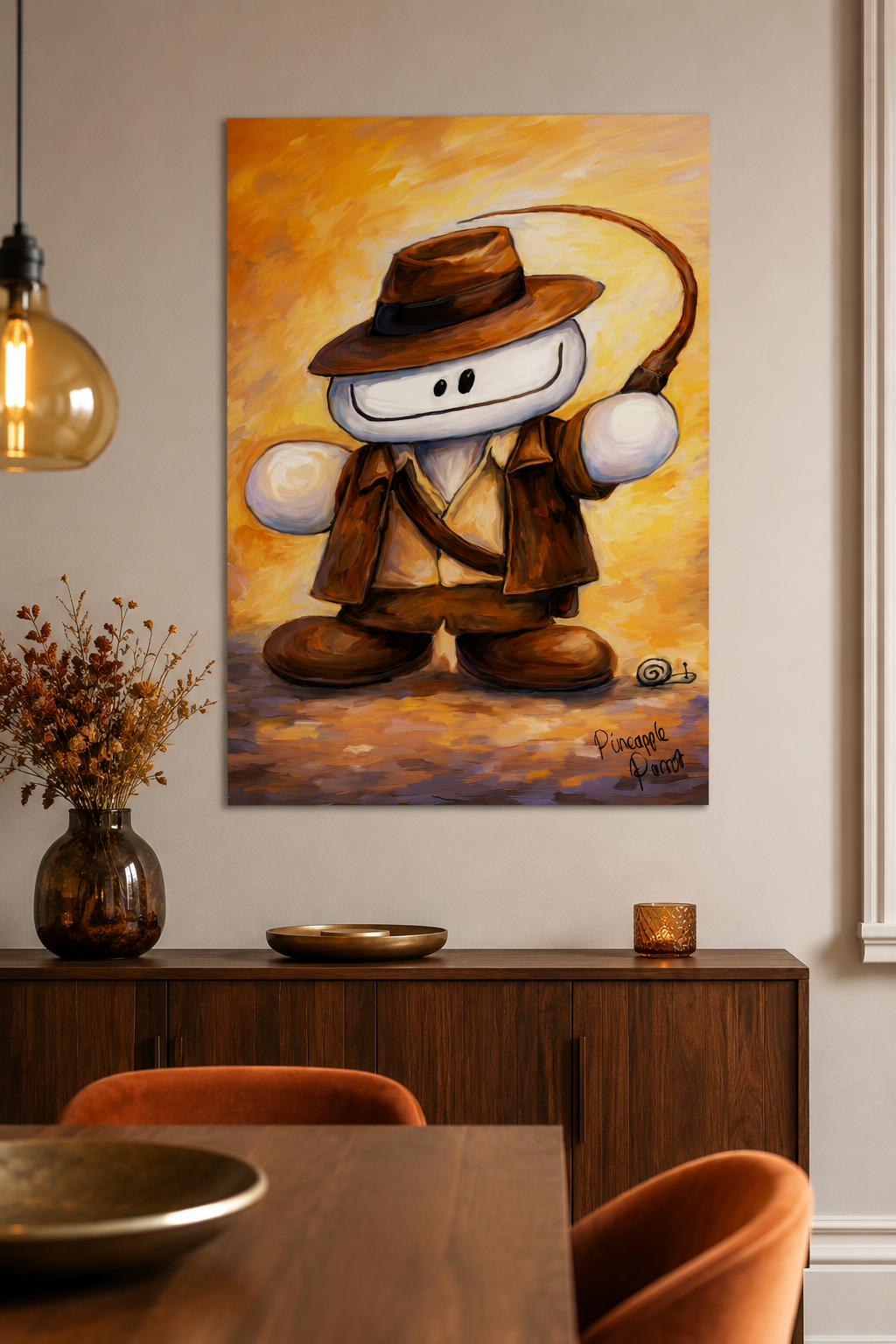 "Indiana Stevo" - Poster Print (Various Sizes Available)