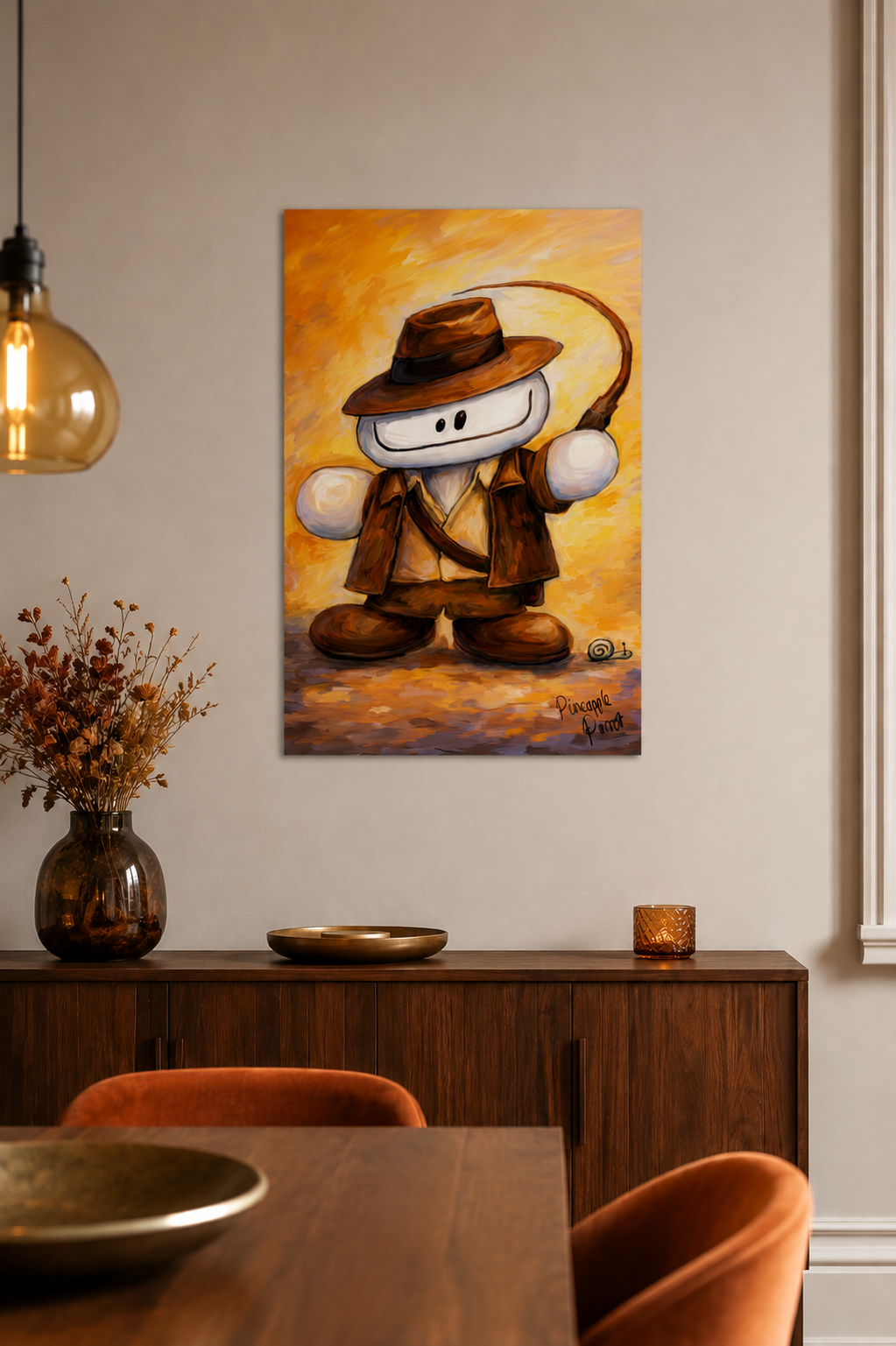 "Indiana Stevo" - Poster Print (Various Sizes Available)