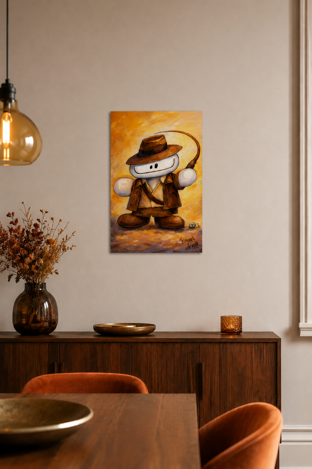 "Indiana Stevo" - Poster Print (Various Sizes Available)
