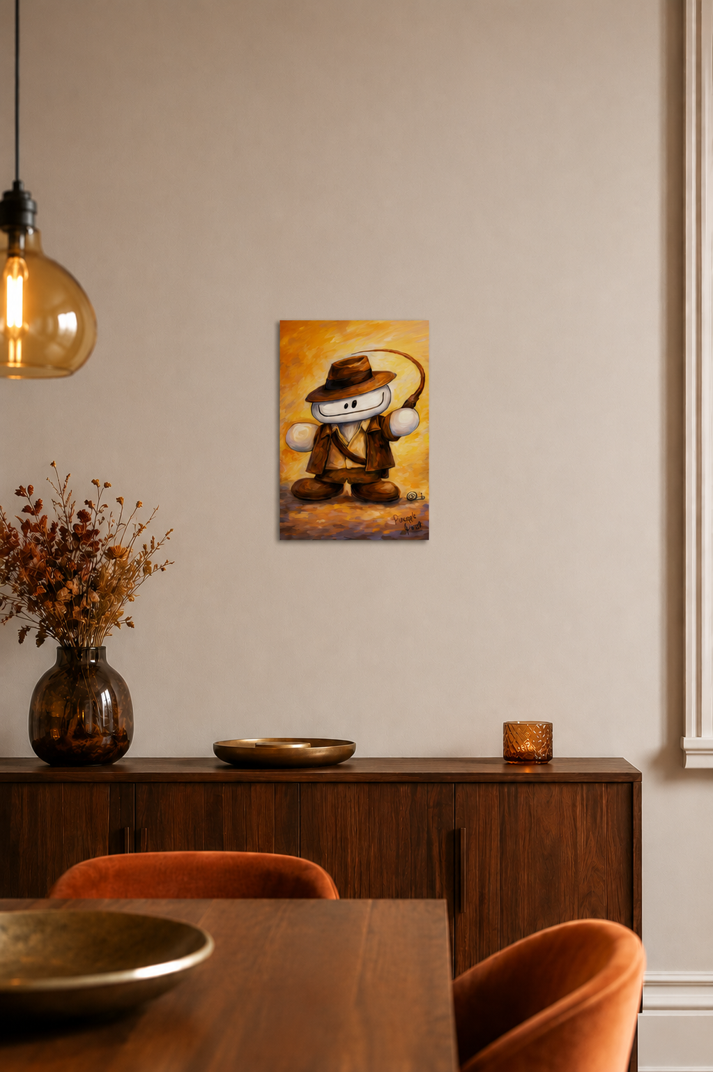 "Indiana Stevo" - Poster Print (Various Sizes Available)