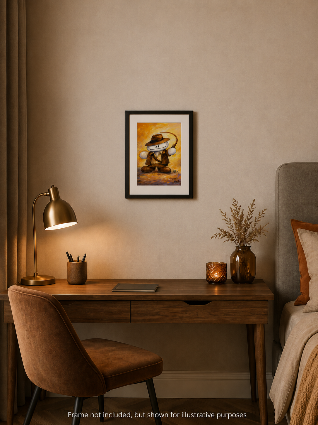 "Indiana Stevo" - Small-Form Giclee Print (A4 and A3)