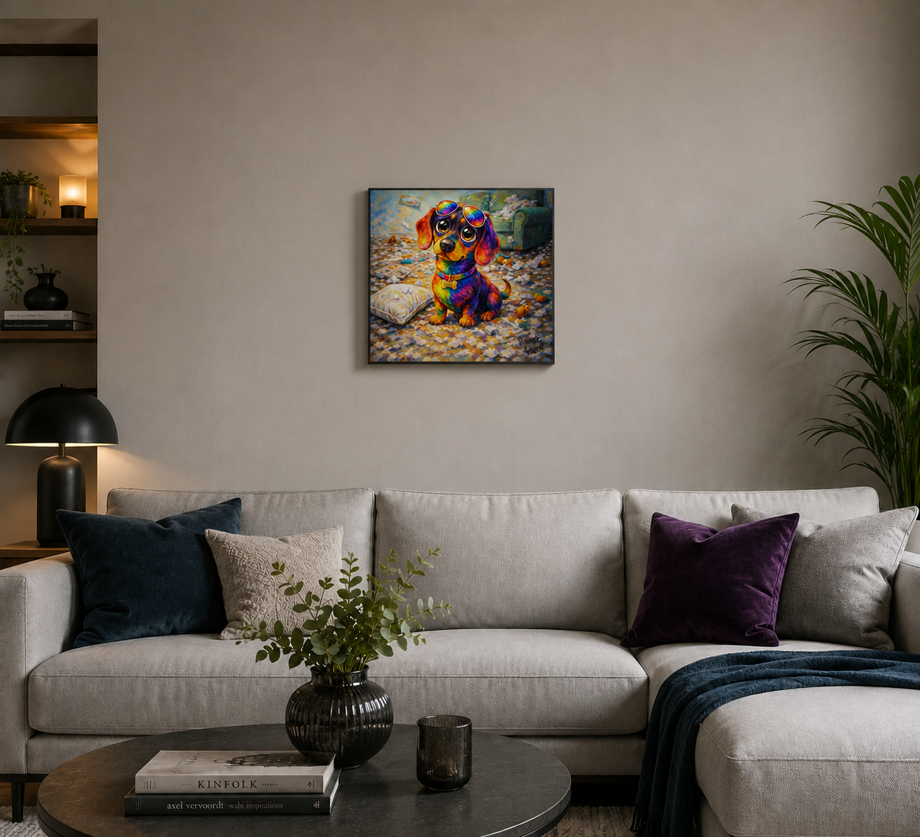 "It Wasn't Bobby" - Square Canvas Print (Various Sizes Available)