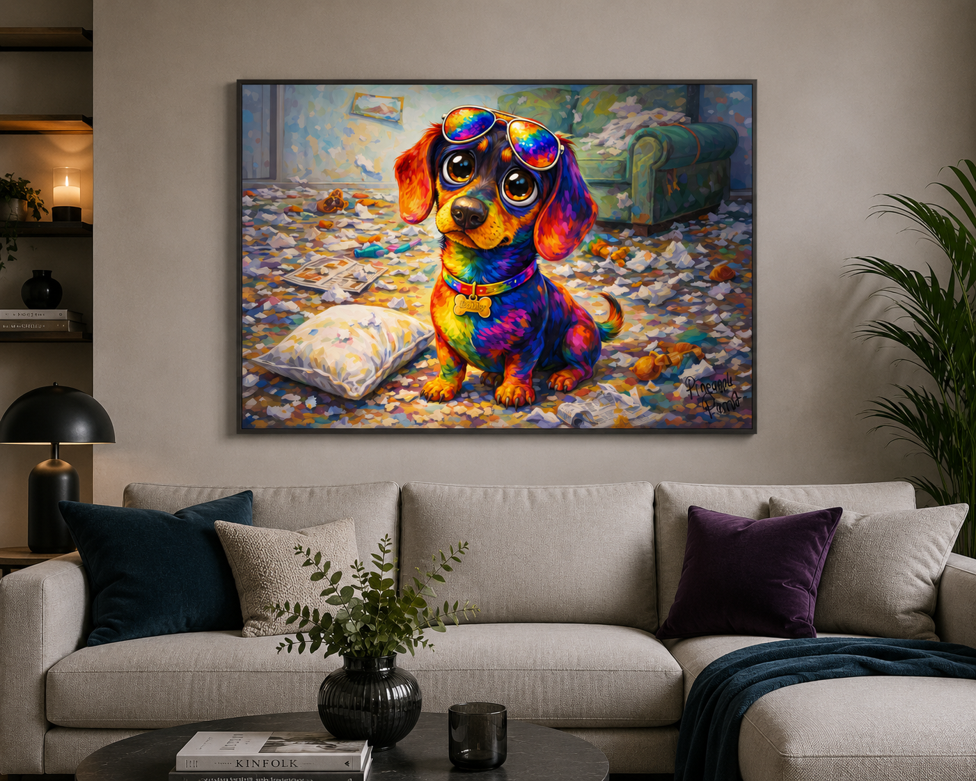 "It Wasn't Bobby" - Landscape Canvas Print (Various Sizes Available)