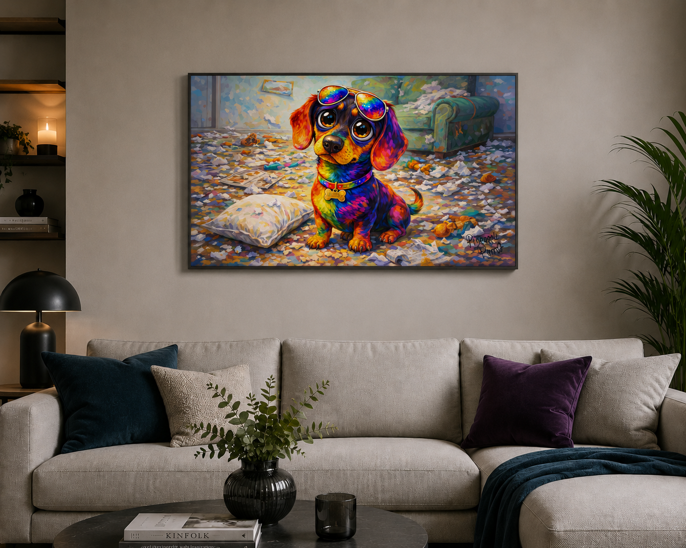 "It Wasn't Bobby" - Landscape Canvas Print (Various Sizes Available)
