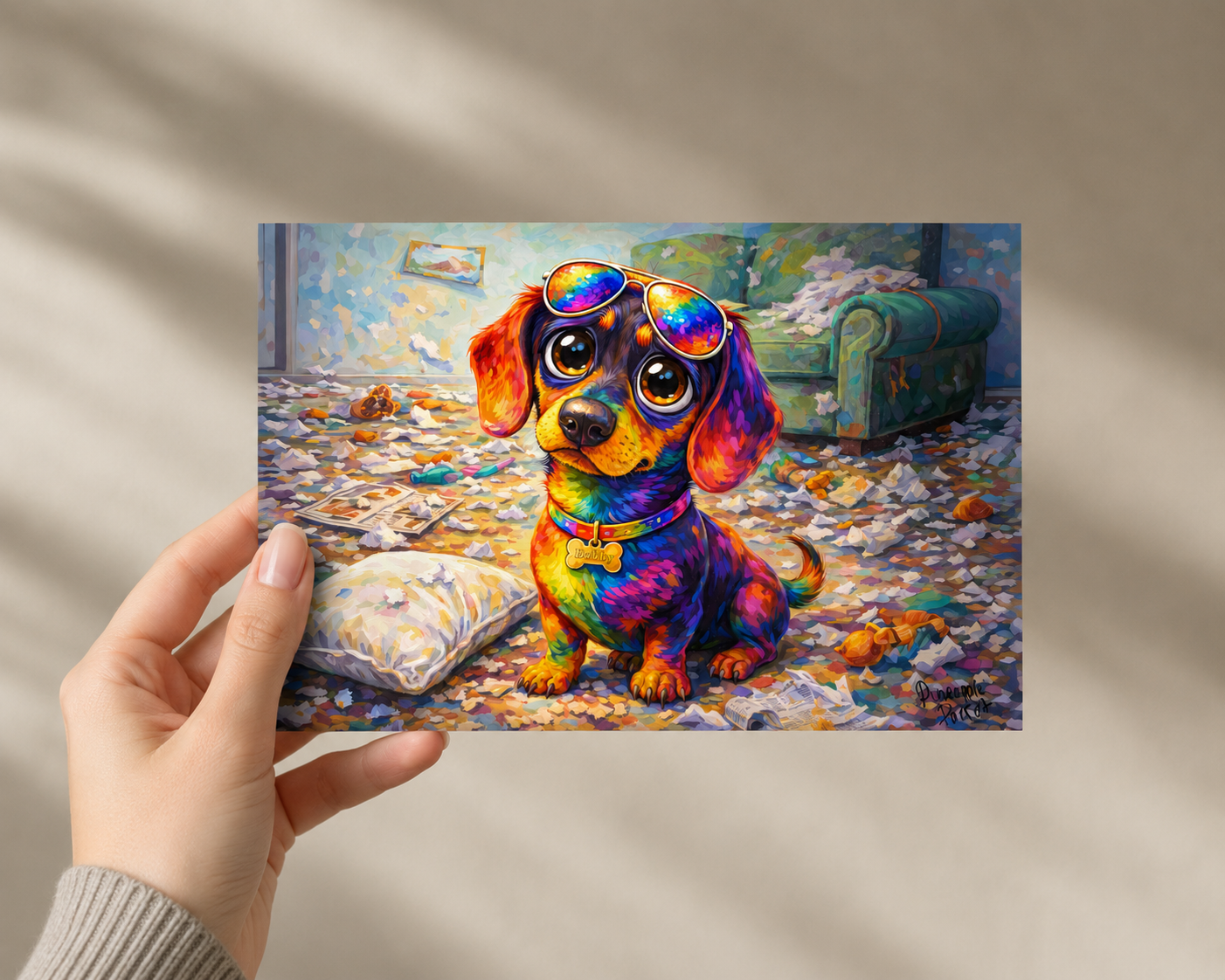 "It Wasn't Bobby" - Postcard-Style Print (A6 and A5)