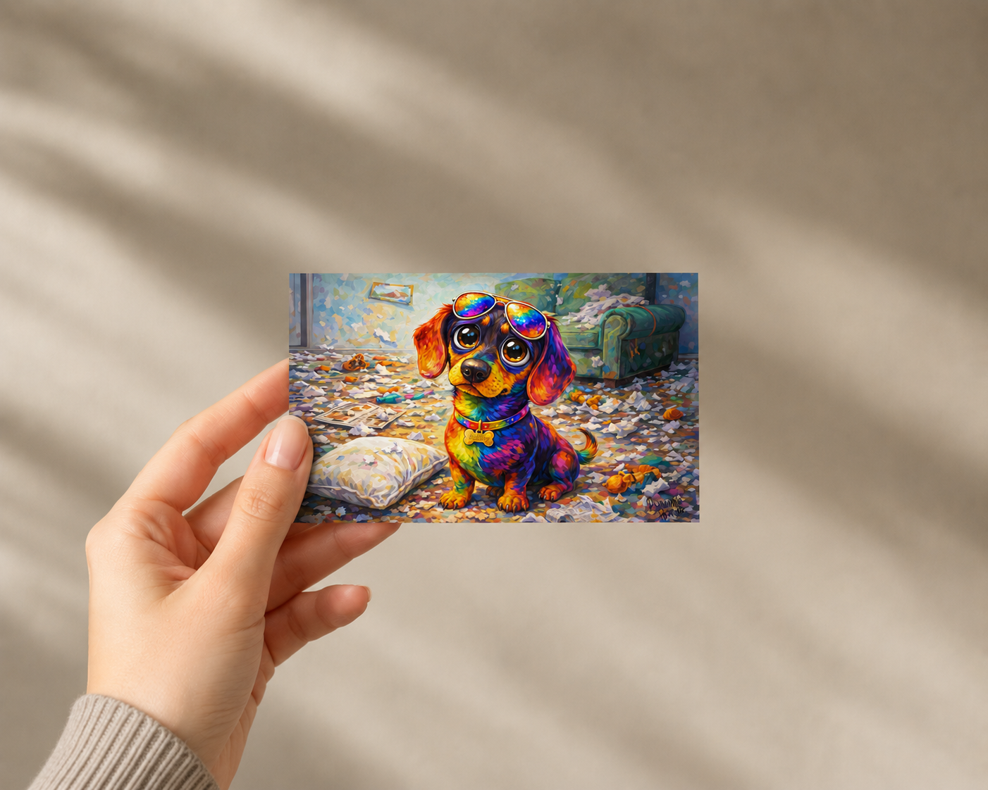 "It Wasn't Bobby" - Postcard-Style Print (A6 and A5)