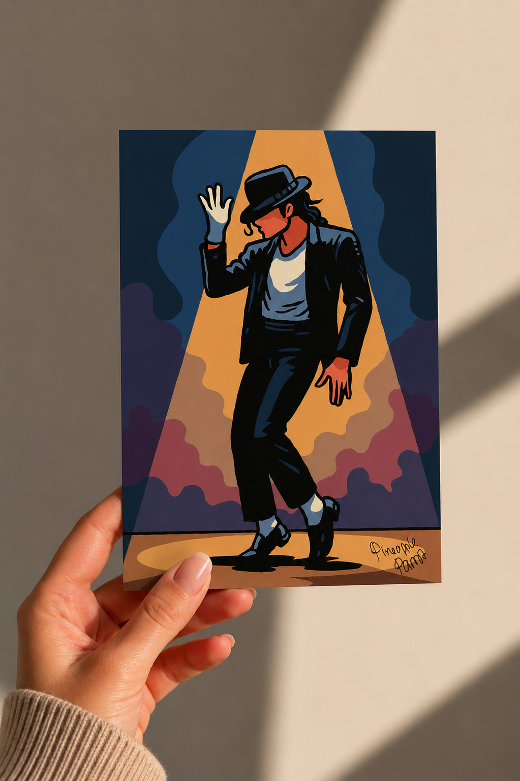 "Smooth Criminal" - Postcard-Style Print (A6 and A5)