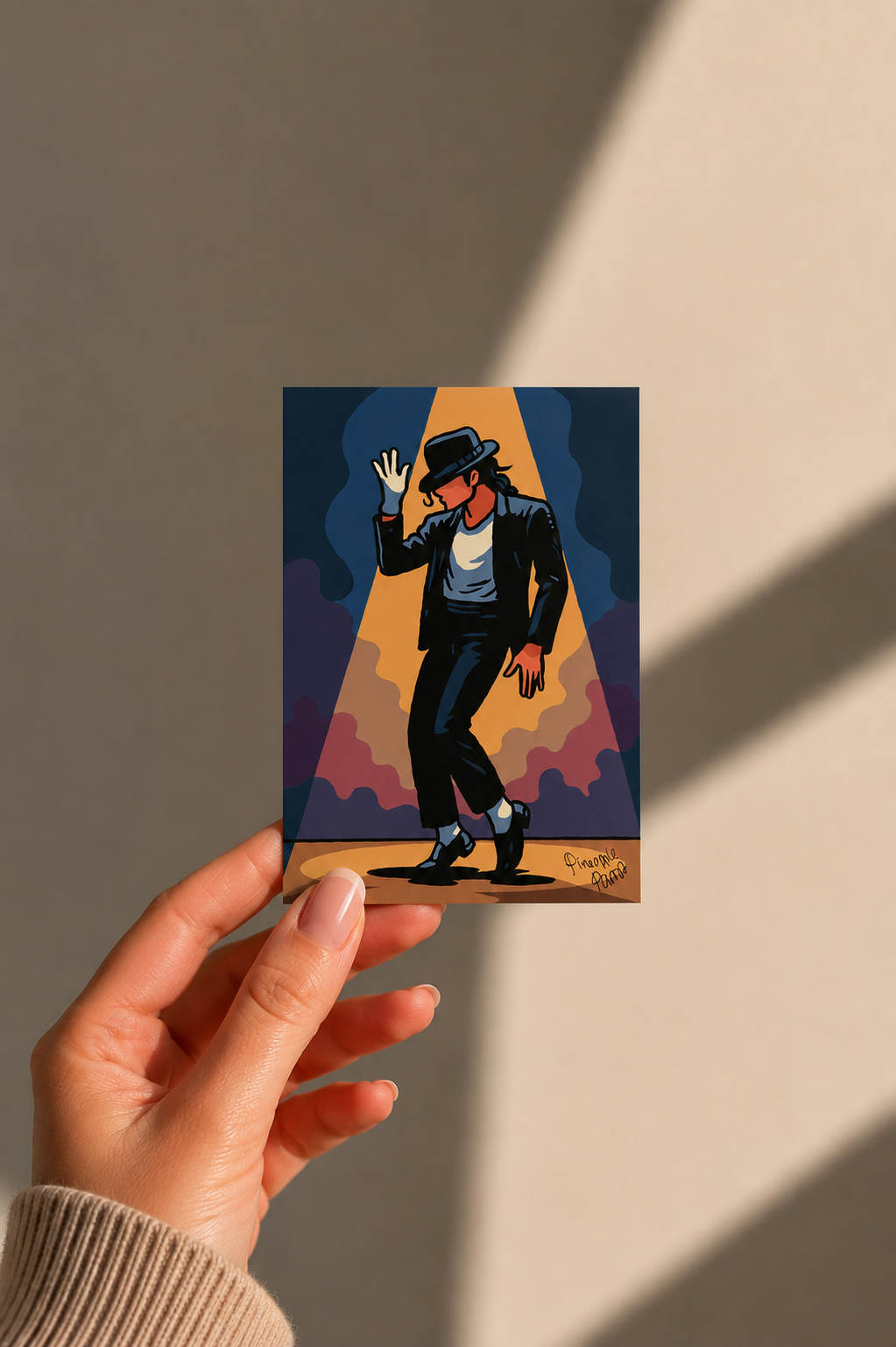 "Smooth Criminal" - Postcard-Style Print (A6 and A5)