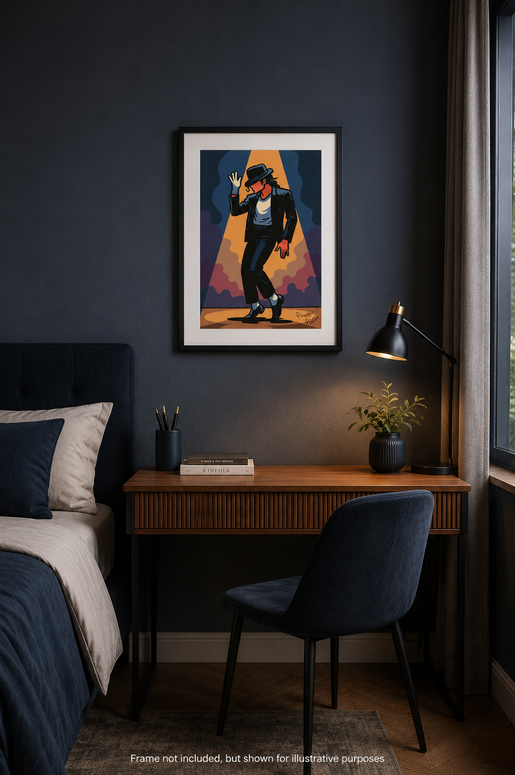 "Smooth Criminal" - Small-Form Giclee Print (A4 and A3)