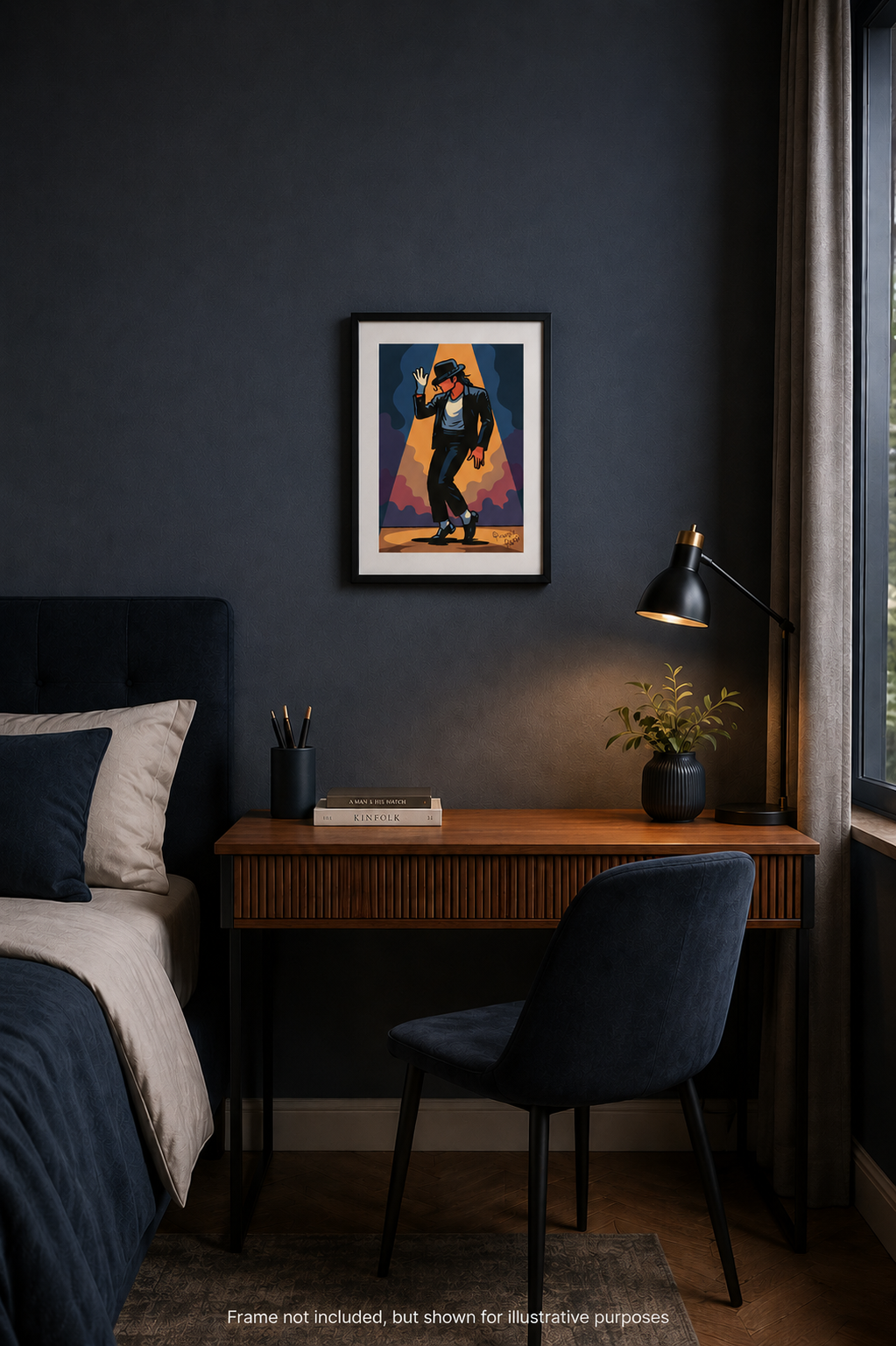 "Smooth Criminal" - Small-Form Giclee Print (A4 and A3)