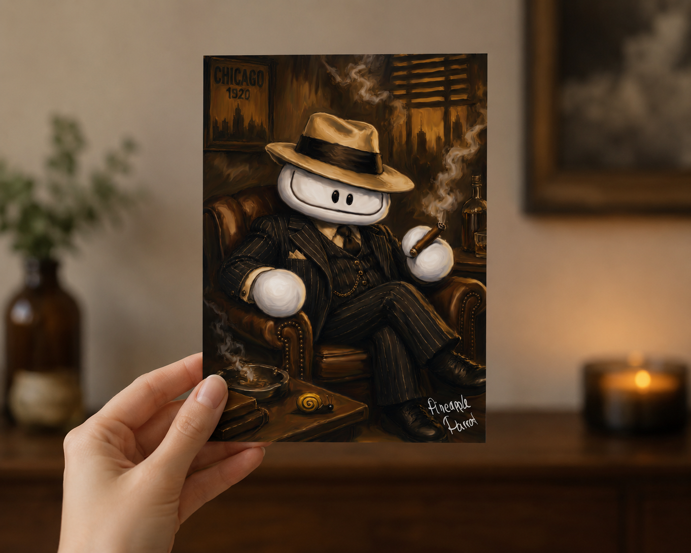 "Stevo Capone" - Postcard-Style Print (A6 and A5)