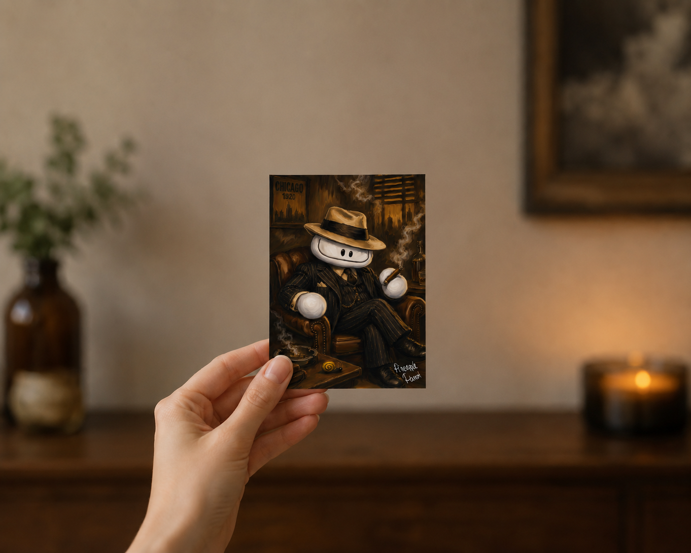 "Stevo Capone" - Postcard-Style Print (A6 and A5)