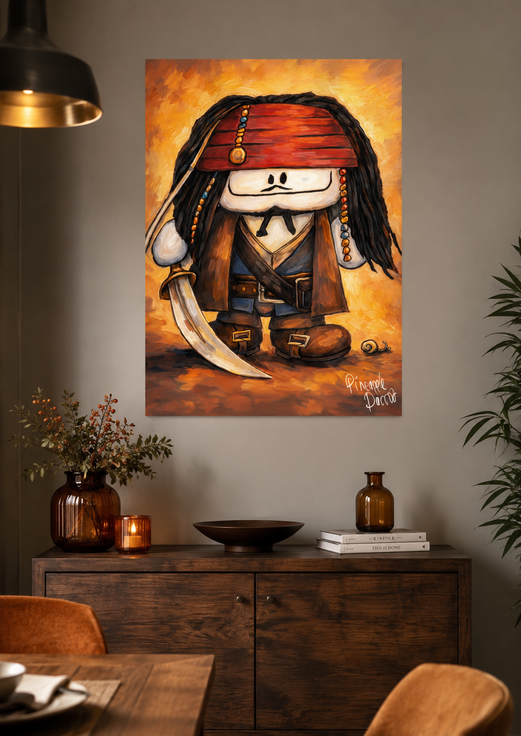 "Stevo Of The Caribbean" - Poster Print (Various Sizes Available)