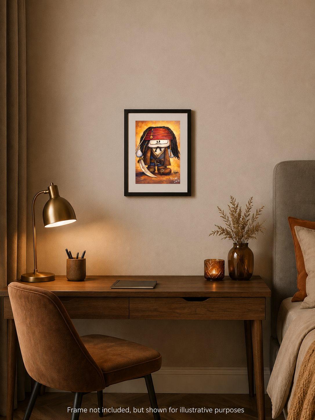 "Stevo Of The Caribbean" - Small-Form Giclee Print (A4 and A3)
