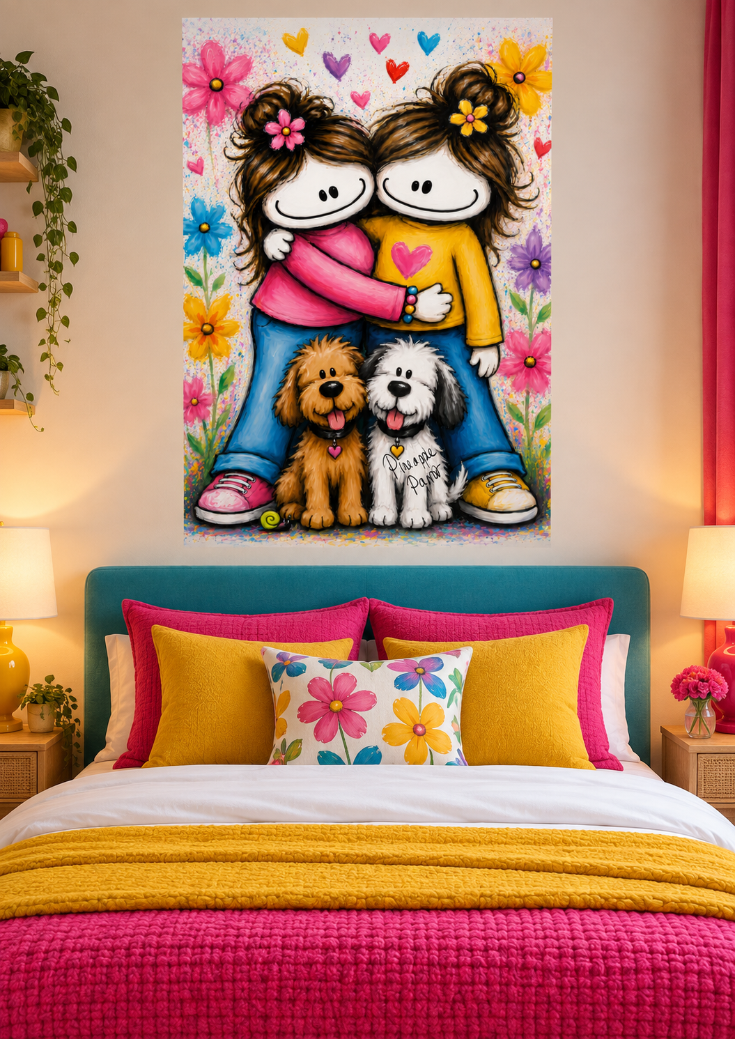 "Stevo and Friends: BFFs!" - Poster Print (Various Sizes Available)
