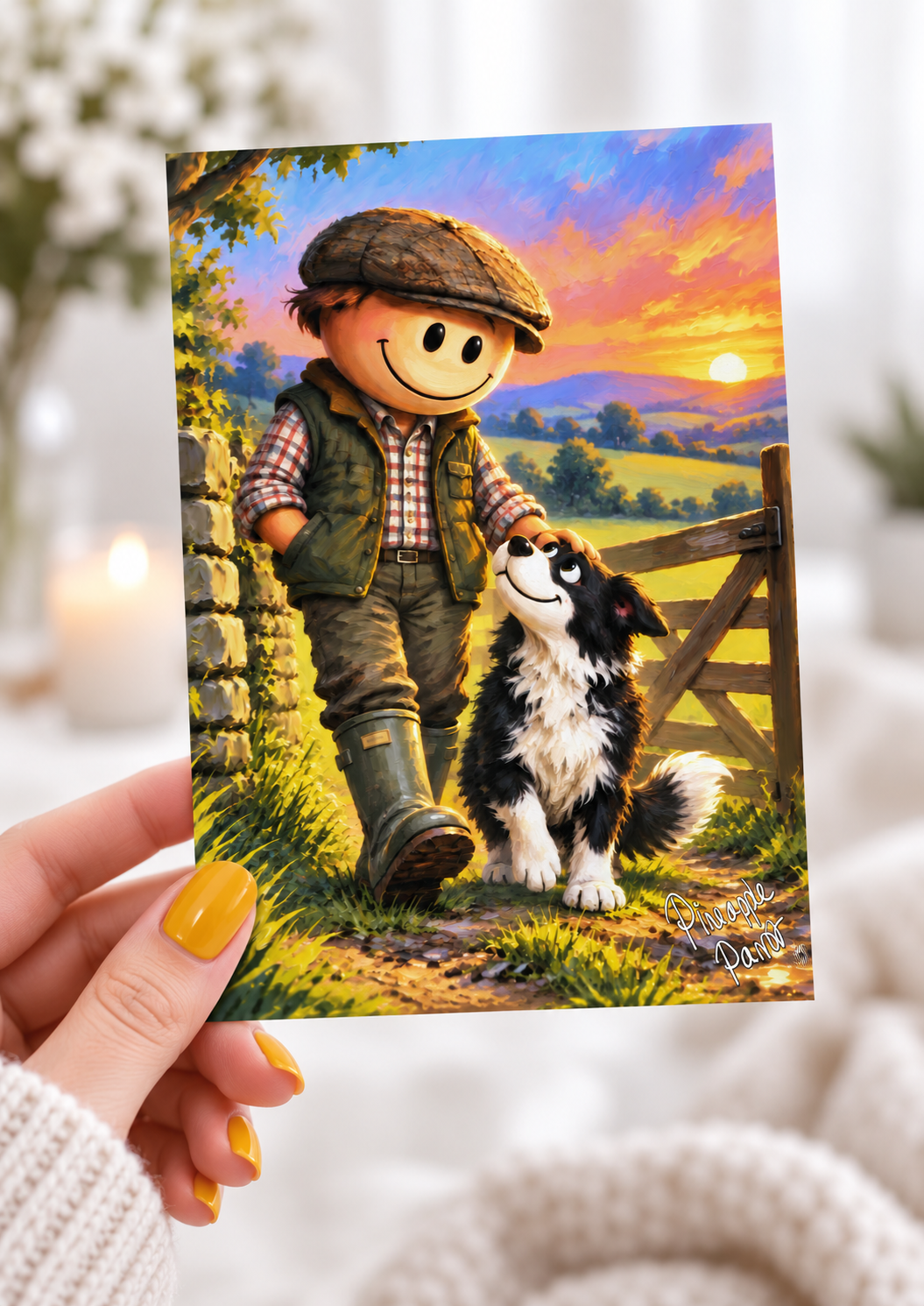 "The Farmer's Dog" - Postcard-Style Print (A6 and A5)