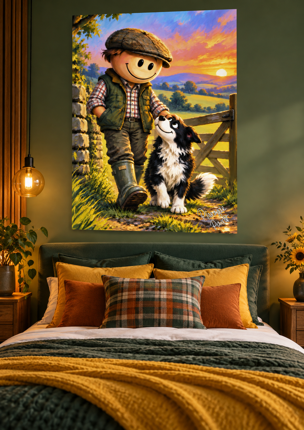 "The Farmer's Dog" - Poster Print (Various Sizes Available)