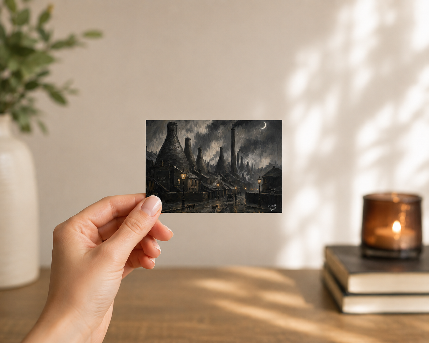 "The Old Pot Banks" - Postcard-Style Print (A6 and A5)