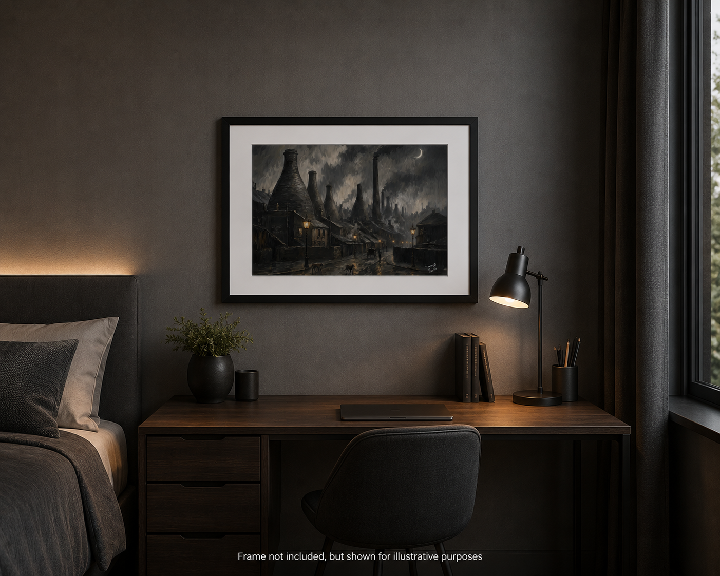 "The Old Pot Banks" - Small-Form Giclee Print (A4 and A3)