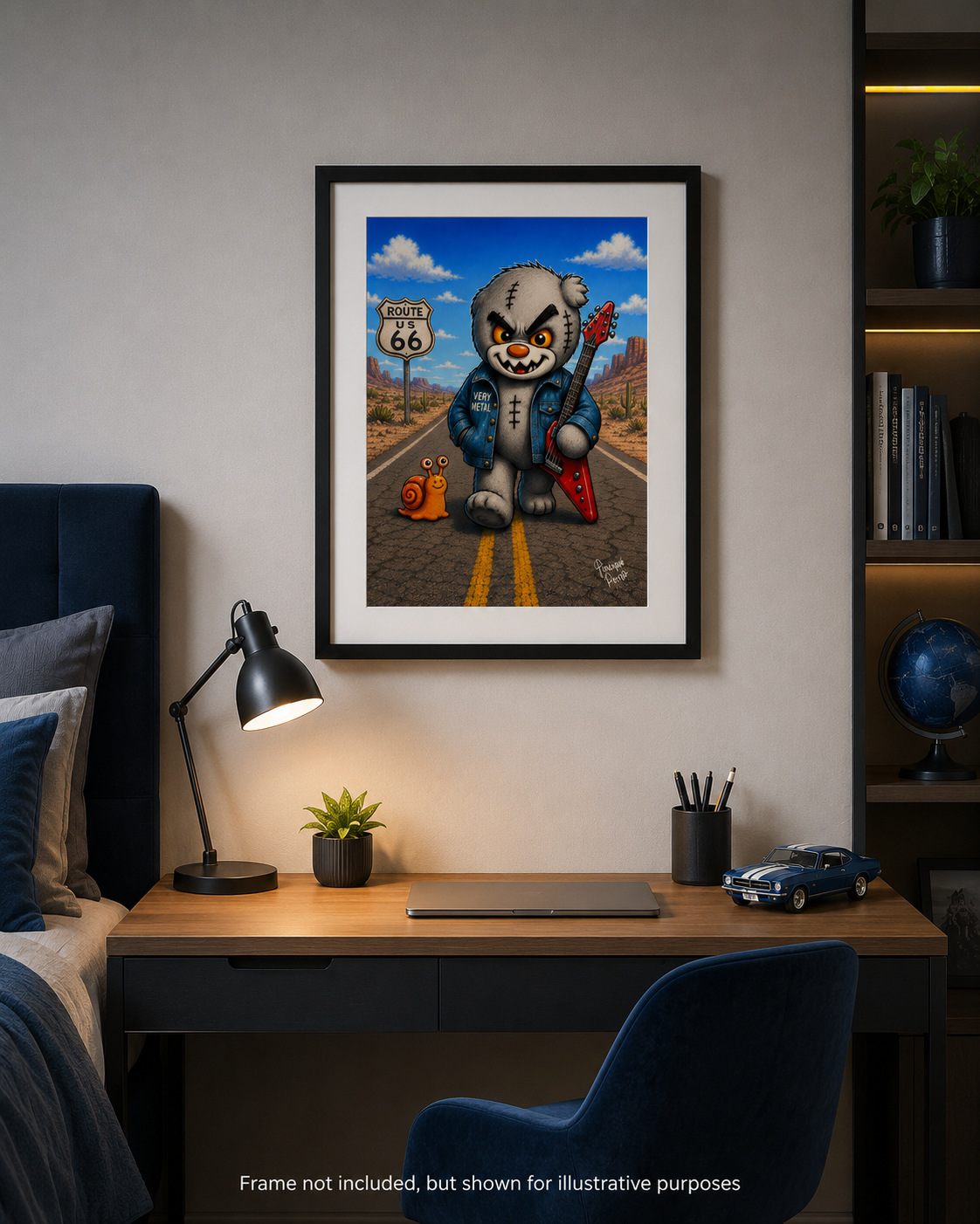 "Very Metal" - Small-Form Giclee Print (A4 and A3)