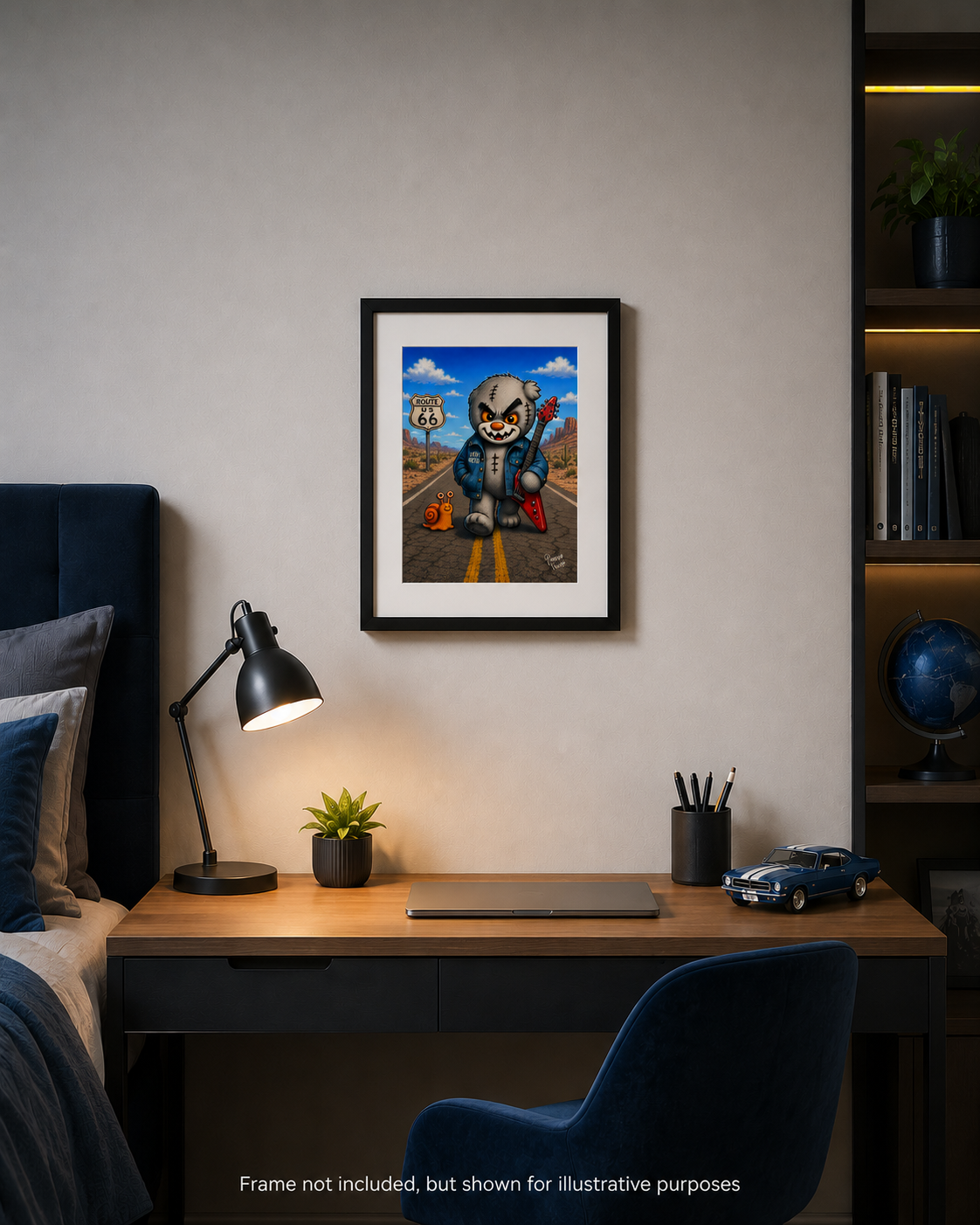 "Very Metal" - Small-Form Giclee Print (A4 and A3)