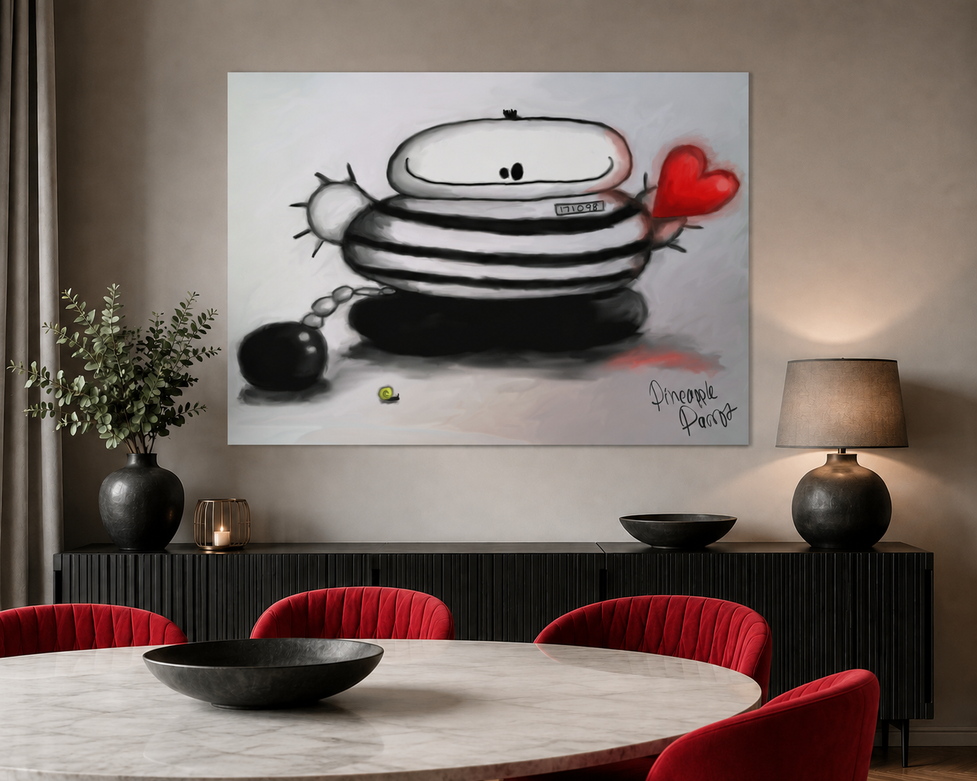 "You Stole My Heart" - Poster Print (Various Sizes Available)