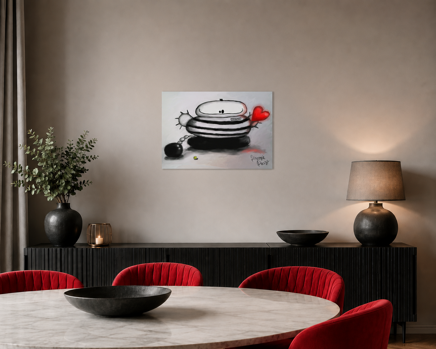 "You Stole My Heart" - Poster Print (Various Sizes Available)