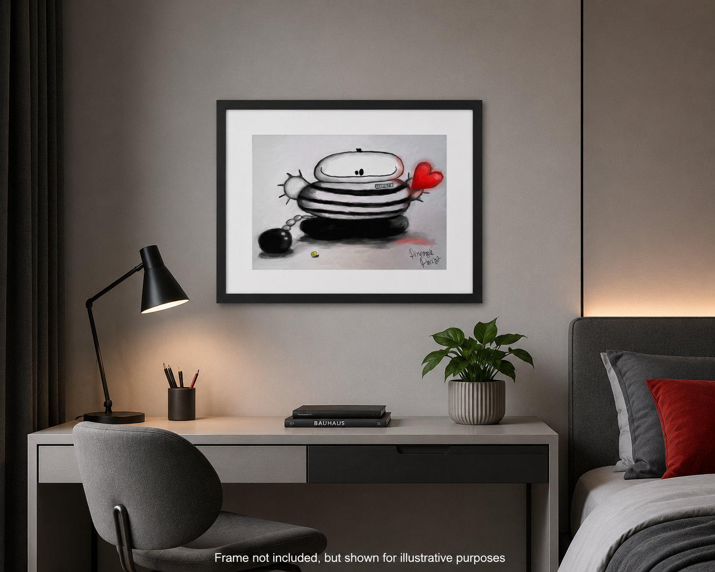 "You Stole My Heart" - Small-Form Giclee Print (A4 and A3)
